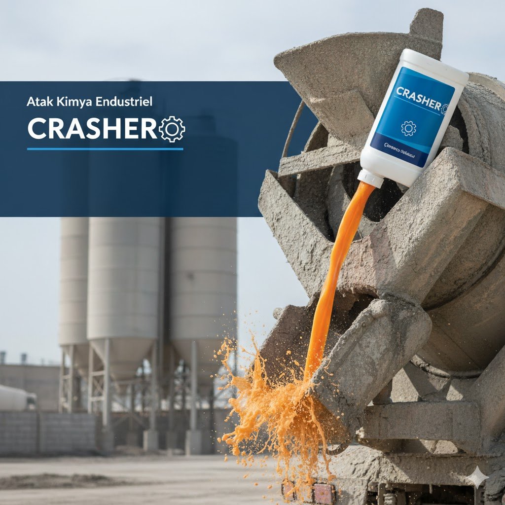 CRASHER İnşaat Sonrası Yüzeylerde Oluşan Harç ve Beton Atıklarında Etkili Çözüm