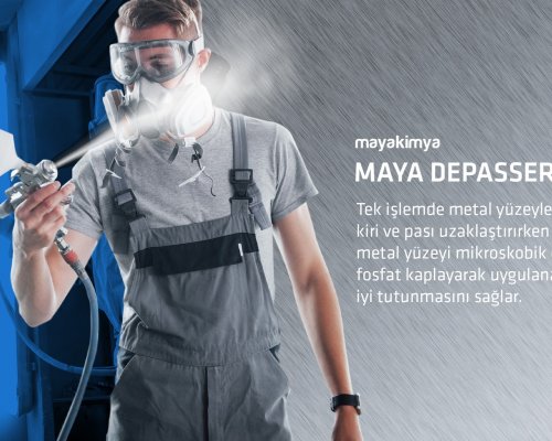 Yağ, Kir Ve Pas Giderici Fosfatlama Yaparak İyi Tutulmasını Sağlar Depasser