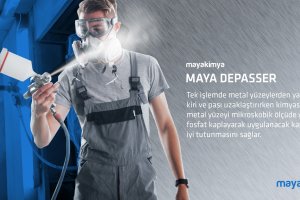 Yağ, Kir ve Pas Giderici Fosfatlama Yaparak İyi Tutulmasını Sağlar DEPASSER