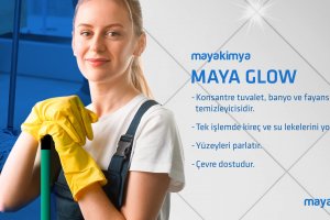 Konsantre Tuvalet, Banyo ve Fayans temizleyicisi MAYA GLOW