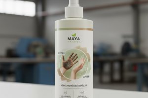 Ağır Sanayide Çalışan Kişilerin Ellerini Temizleyen Cilt Temizleyicisidir. MAYA NATUREL