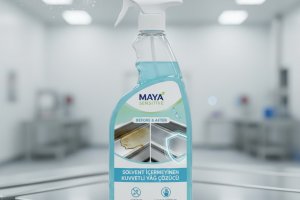 Hassas Yüzeylerde Dahi Etkili Sonuç Veren, Solvent İçermeyen Kuvvetli Bir Yağ Çözücü Korozif etkisi yoktur. MAYA SENSITIVE