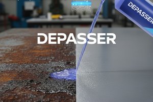 DEPASSER Tek İşlemde Metal Yüzeylerden Yağı, Kiri ve Pası Uzaklaştırır.