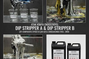 DIP STRIPPER A & DIP STRIPPER B Çift Komponentli Epoksi ve Çok Katlı Boya Sökücü