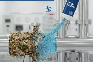 New Fınısher Krom Ve Alüminyum, Kapalı Devre Sistemlerdeki Kireç, Tortu, Yosun, Pas Ve Leke Çözer